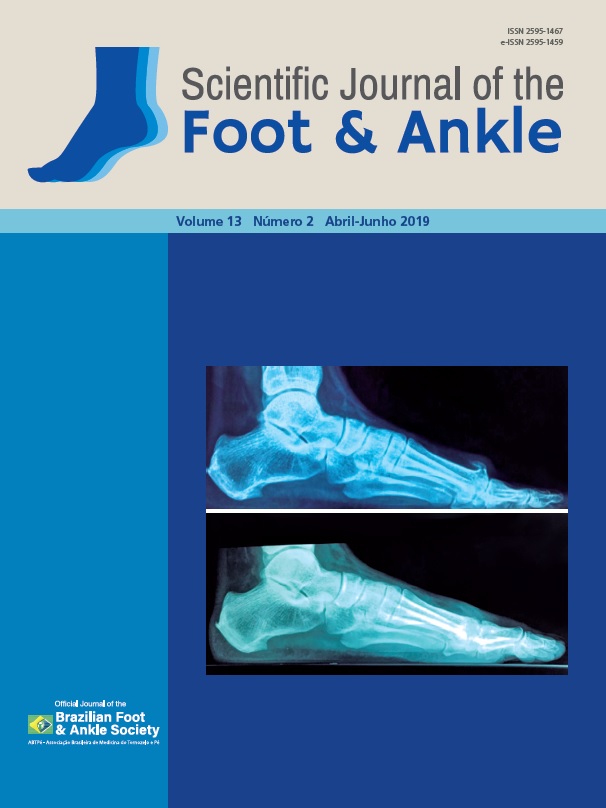 					View Vol. 13 No. 2 (2019): Scientific Journal of the Foot and Ankle
				