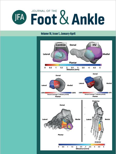 					View Vol. 16 No. 1 (2022):  Journal of the Foot and Ankle
				