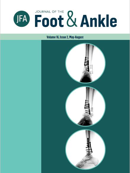 					View Vol. 16 No. 2 (2022):  Journal of the Foot and Ankle
				