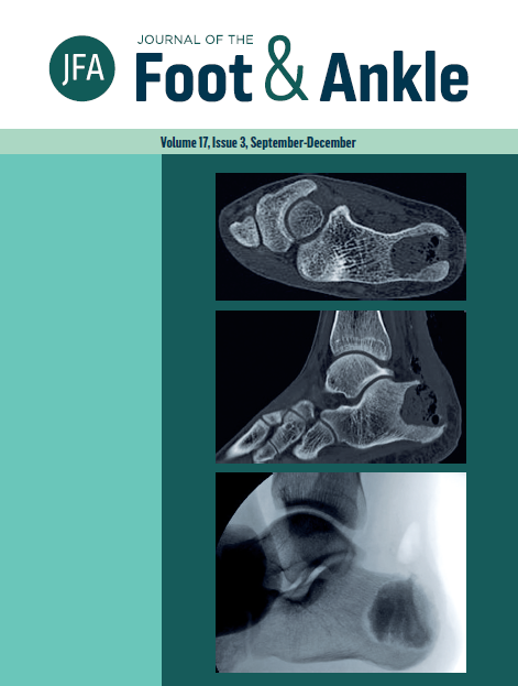 					View Vol. 17 No. 3 (2023):  Journal of the Foot and Ankle
				